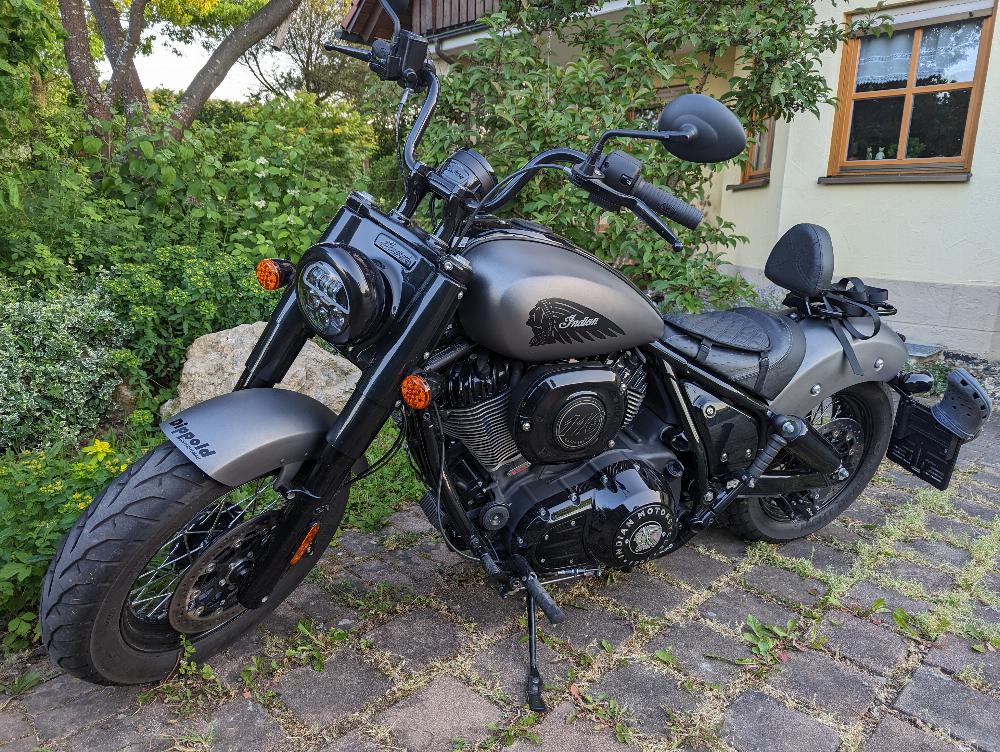 Motorrad verkaufen Indian Chief Bobber Dark Hors  Ankauf